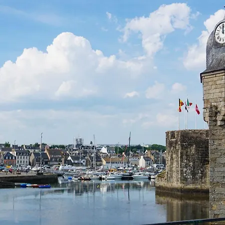 -hannah- Joli Cocon Avec Vue Sur La Ville-close Concarneau